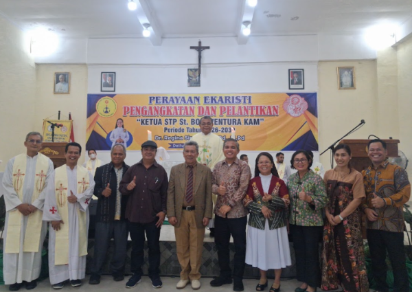 STP St. Bonaventura KAM Gelar Pelantikan Ketua Baru untuk Periode Tahun 2026/2030